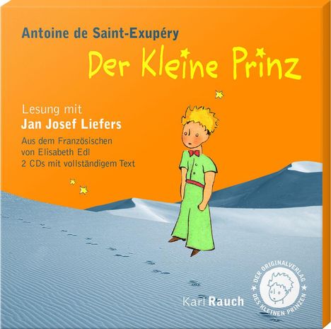 Antoine de Saint-Exupéry: Der Kleine Prinz, 2 CDs