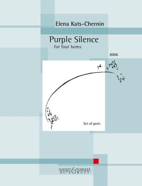 Purple Silence 4 Hörner. Stimmensatz., Buch