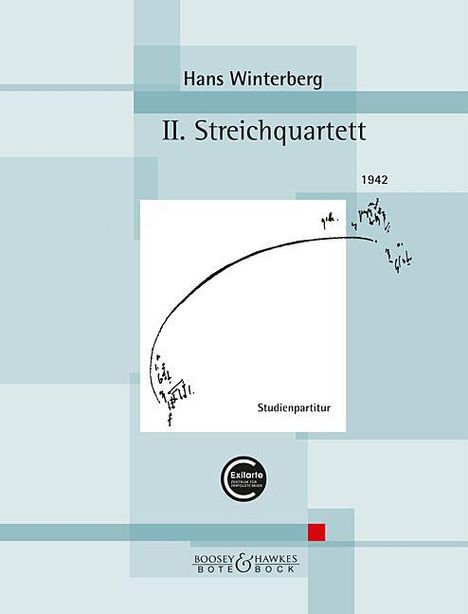 Hans Winterberg: II. Streichquartett, Buch