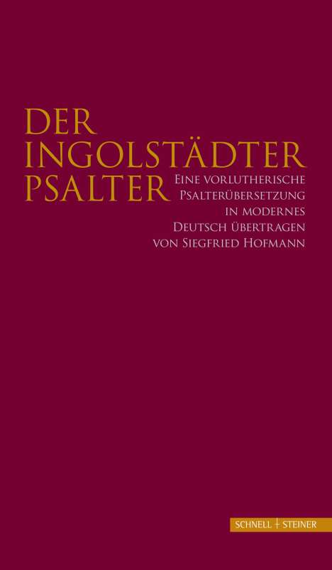 Ludwig Brandl: Der Ingolstädter Psalter, Buch