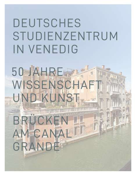 Deutsches Studienzentrum in Venedig, Buch