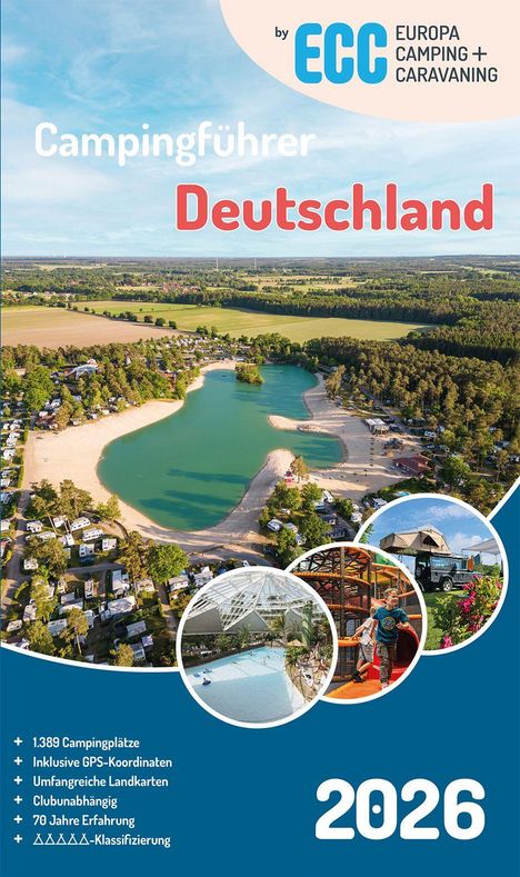 ECC Campingführer Deutschland 2026, Buch