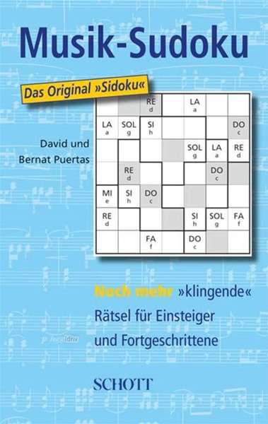 David Puertas: Musik-Sudoku HP10/12, Buch
