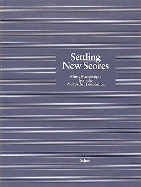 Settling New Scores (Hrsg.Felix Meyer), Buch