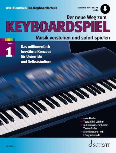 Axel Benthien: Der neue Weg zum Keyboardspiel, Buch