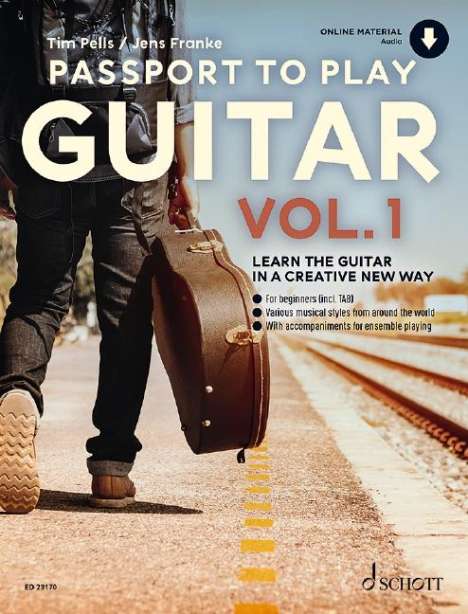 Jens Franke: Pells, T: Passport To Play Guitar Vol. 1, Buch