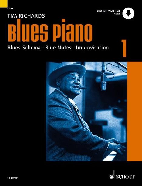 Tim Richards: Blues Piano, Buch