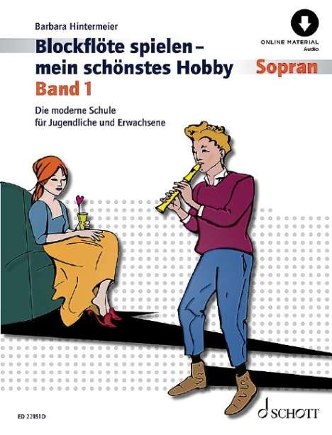 Barbara Hintermeier: Blockflöte spielen - mein schönstes Hobby, Buch