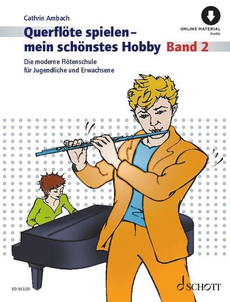 Querflöte spielen - mein schönstes Hobby Band 2, Buch