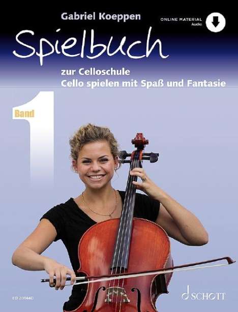 Gabriel Koeppen: Celloschule 1. Spielbuch, Buch