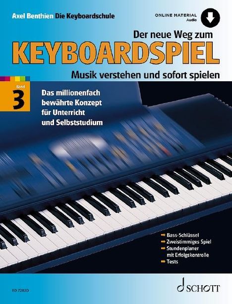 Axel Benthien: Der neue Weg zum Keyboardspiel 3, Buch