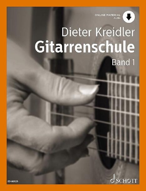 Dieter Kreidler: Gitarrenschule Band 1, Buch