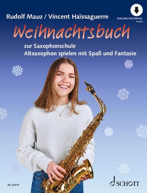 Weihnachtsbuch zur Saxophonschule, Buch