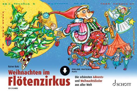 Rainer Butz: Weihnachten im Flötenzirkus, Buch