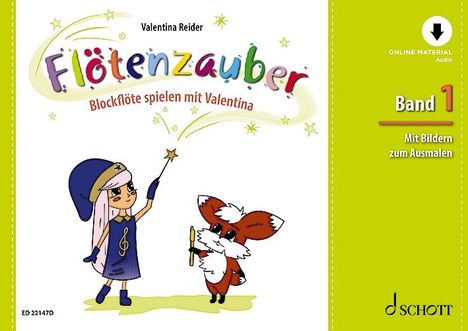 Valentina Reider: Flötenzauber Band 1, Buch