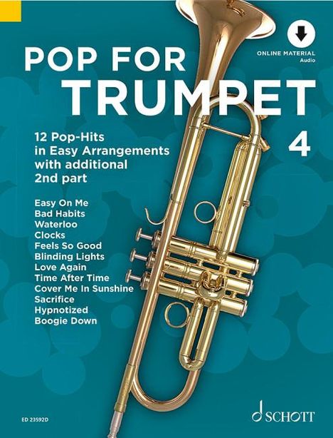 Pop For Trumpet 4, Buch