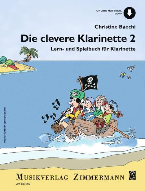 Die clevere Klarinette, Buch