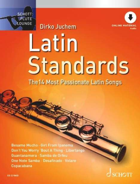 Latin Standards. Flöte, Buch