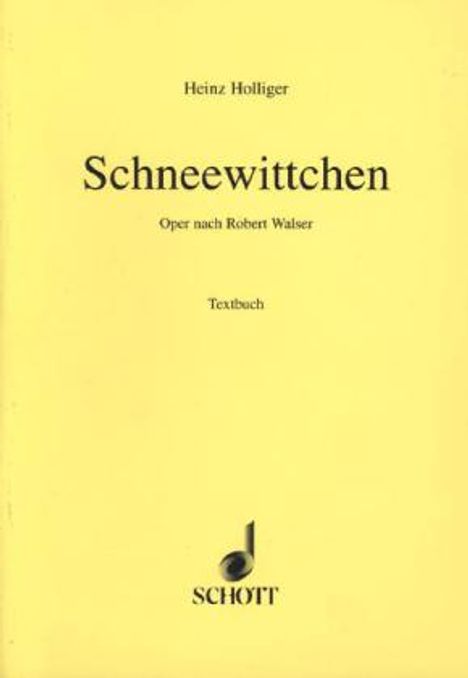 Schneewittchen, Noten