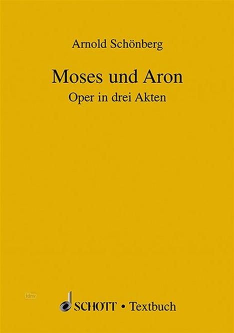 Moses und Aron, Buch