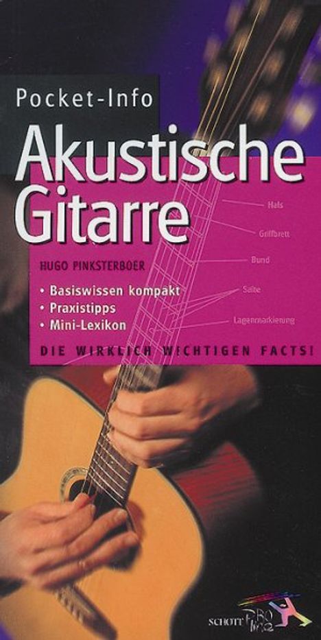 Hugo Pinksterboer: Pocket-Info Akustische Gitarre, Noten