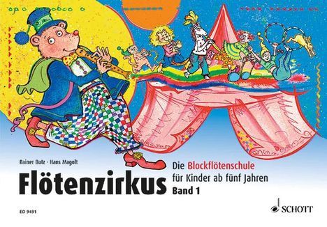 Flötenzirkus 1, Noten