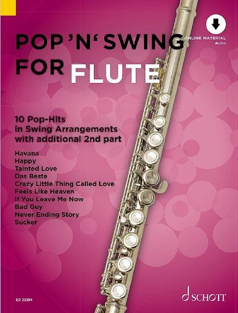 Pop 'n' Swing For Flute, Buch