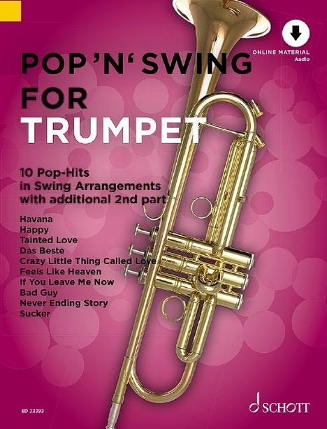 Pop 'n' Swing For Trumpet, Buch