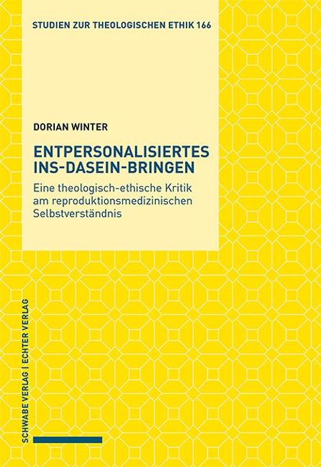 Dorian Winter: Entpersonalisiertes Ins-Dasein-Bringen, Buch