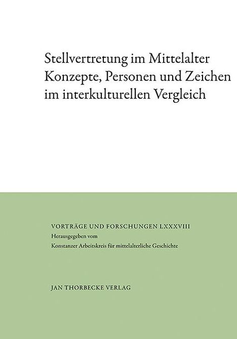 Stellvertretung im Mittelalter, Buch