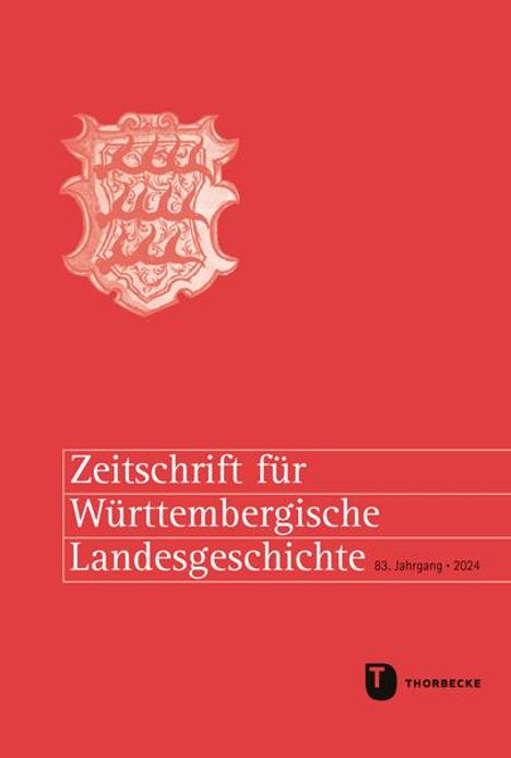 Zeitschrift für Württembergische Landesgeschichte 83 (2024), Buch