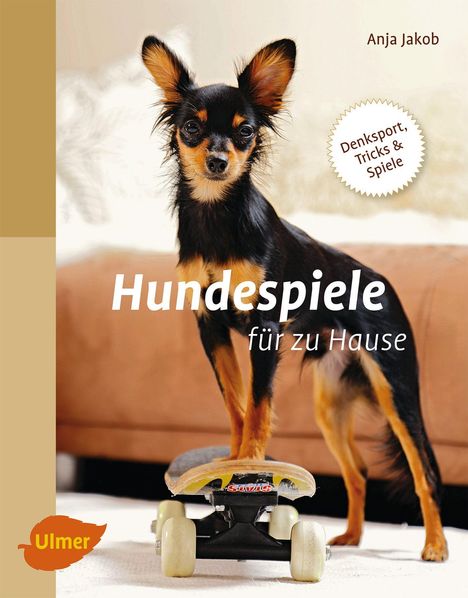 Anja Jakob: Hundespiele für zu Hause, Buch