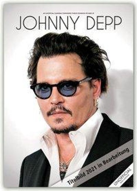 Johnny Depp 2021 - A3 Format Posterkalender, Kalender