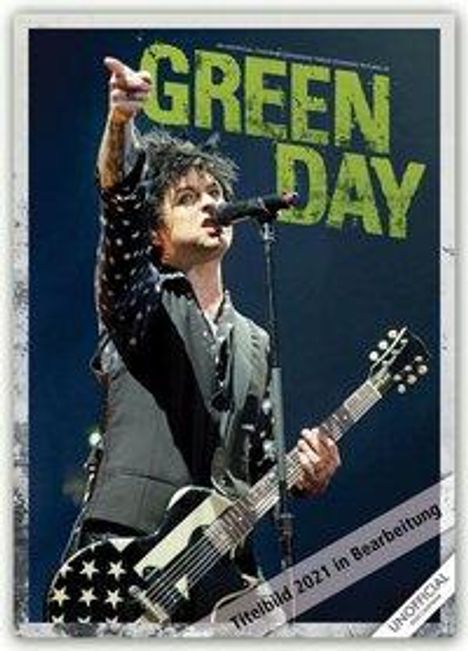 Green Day 2021 - A3 Format Posterkalender, Kalender