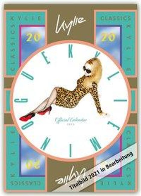 Kylie Minogue 2021 - A3 Format Posterkalender, Kalender
