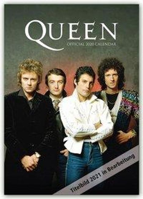 Queen 2021 - A3 Format Posterkalender, Kalender