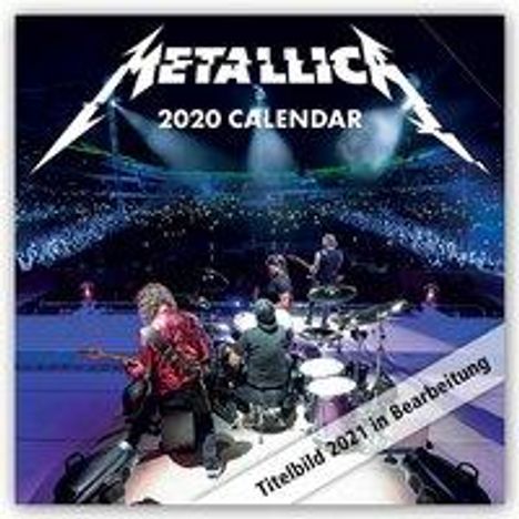 Metallica 2021 - 18-Monatskalender, Kalender