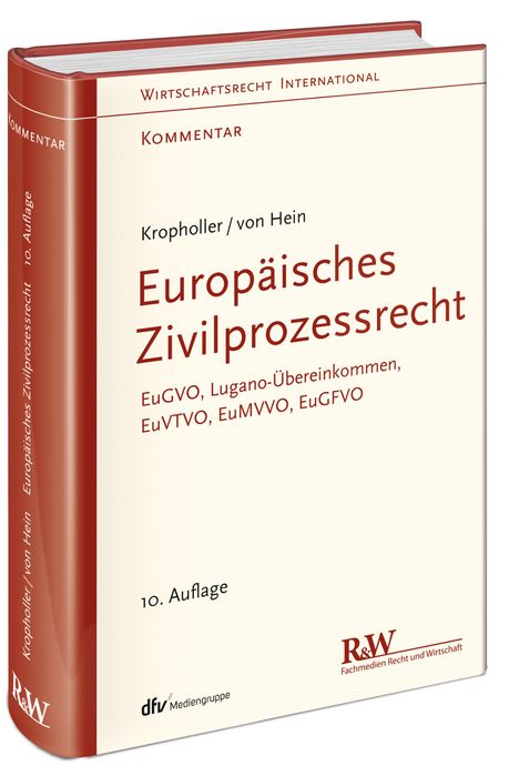 Jan Hein: Europäisches Zivilprozessrecht, Buch