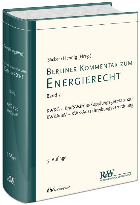 Berliner Kommentar zum Energierecht, Band 07, Buch