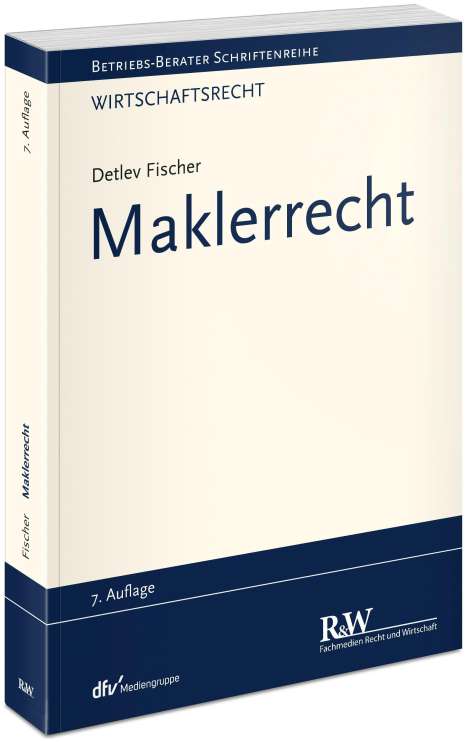 Detlev Fischer: Maklerrecht, Buch