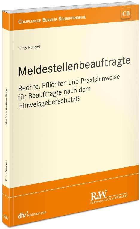 Timo Handel: Meldestellenbeauftragte, Buch