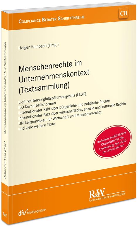 Menschenrechte im Unternehmenskontext (Textsammlung), Buch