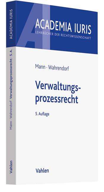 Thomas Mann: Verwaltungsprozessrecht, Buch