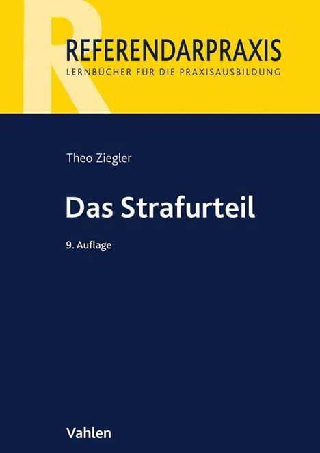 Theo Ziegler: Ziegler, T: Strafurteil, Buch