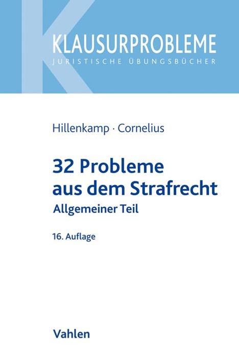 Thomas Hillenkamp: 32 Probleme aus dem Strafrecht, Buch