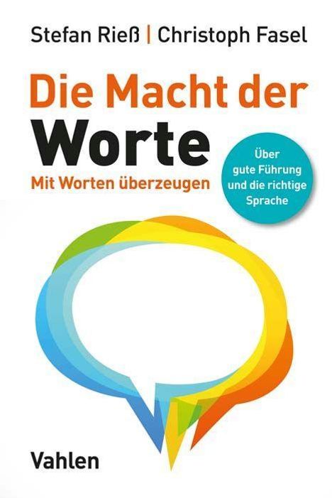 Stefan Rieß: Die Macht der Worte, Buch