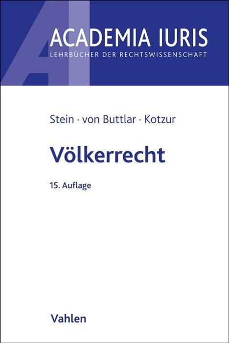 Torsten Stein: Völkerrecht, Buch