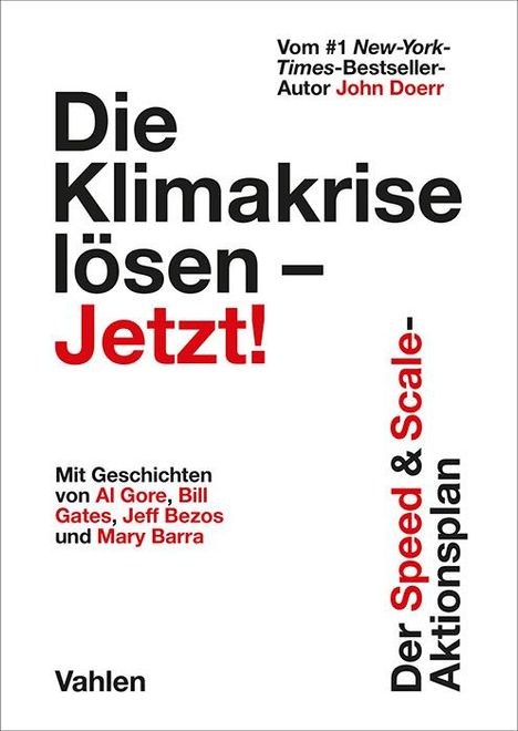 John Doerr: Die Klimakrise lösen - Jetzt!, Buch