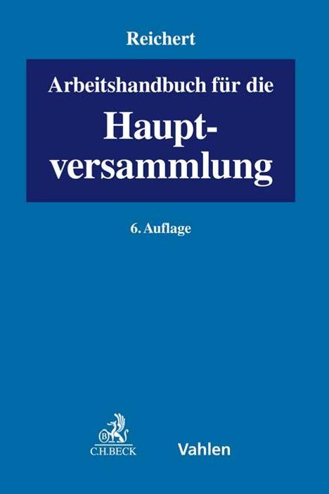 Arbeitshandbuch für die Hauptversammlung, Buch