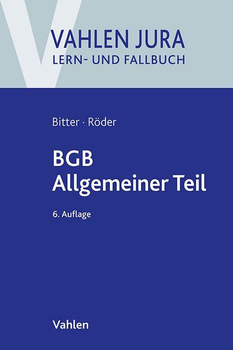 Georg Bitter: BGB Allgemeiner Teil, Buch